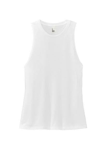 District Women's Perfect Tri Muscle Tank DT153 image 3