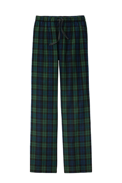 District Flannel Plaid Pant DT1800 Forest Green/ Team Navy Black Watch Plaid