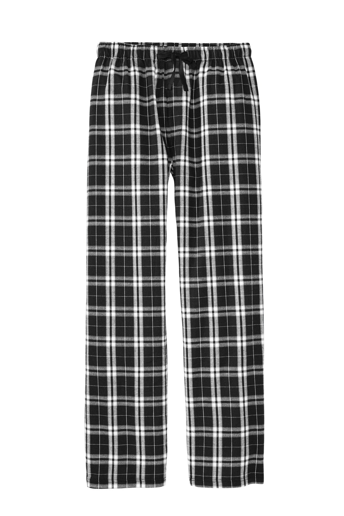 District Flannel Plaid Pant DT1800 Black