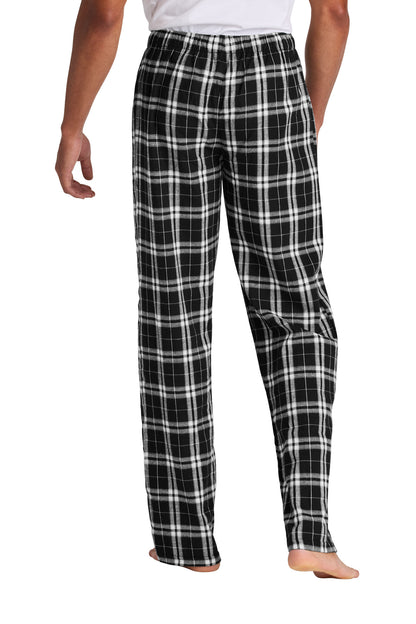 District Flannel Plaid Pant DT1800 Black