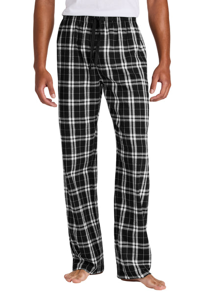 District Flannel Plaid Pant DT1800 Black