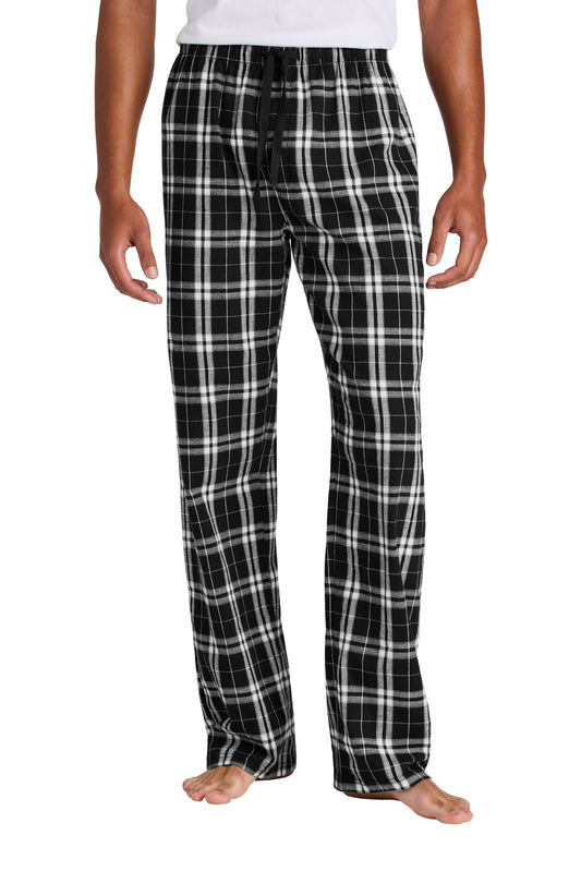 District Flannel Plaid Pant DT1800 Black