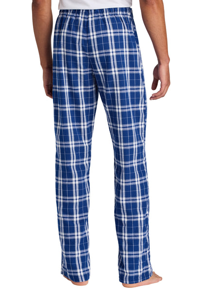 District Flannel Plaid Pant DT1800 Deep Royal