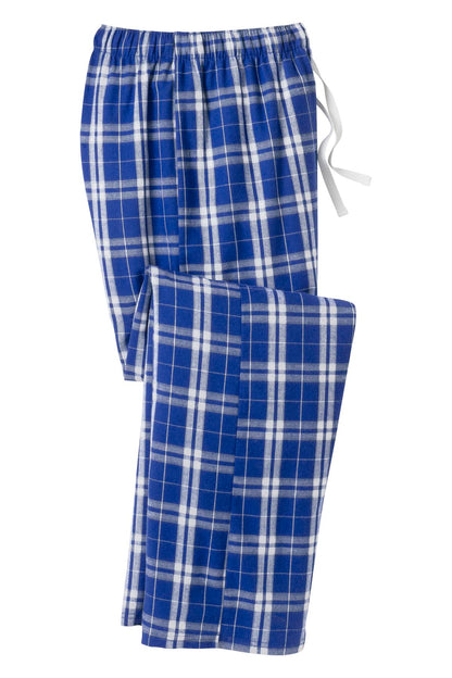 District Flannel Plaid Pant DT1800 Deep Royal
