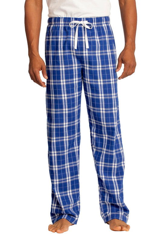 District Flannel Plaid Pant DT1800 Deep Royal