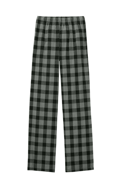 District Flannel Plaid Pant DT1800 Grey/ Black Buffalo Check