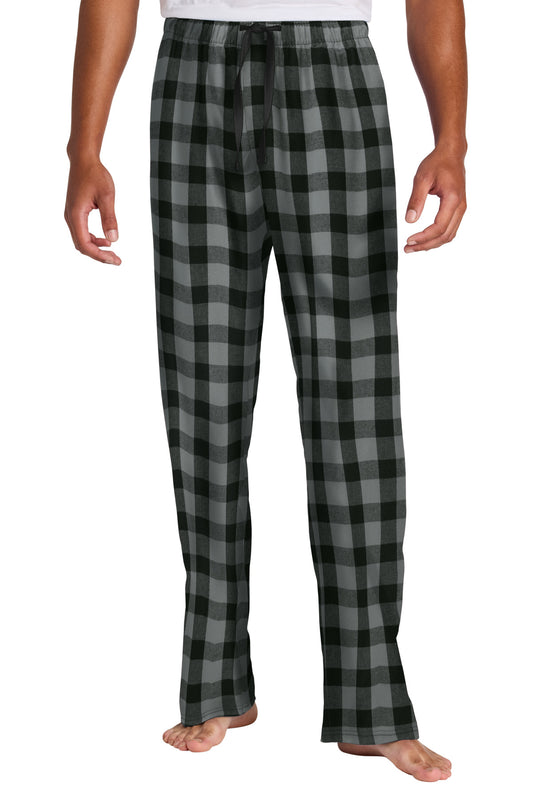 District Flannel Plaid Pant DT1800 Grey/ Black Buffalo Check