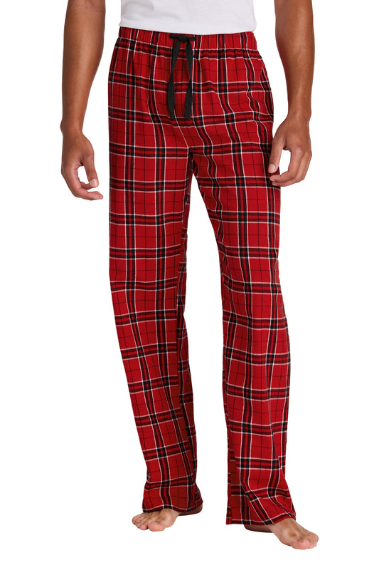 District Flannel Plaid Pant DT1800 New Red