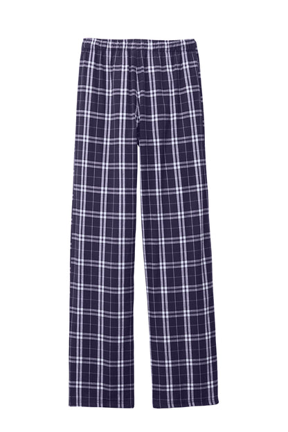 District Flannel Plaid Pant DT1800 Purple/ White