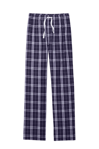 District Flannel Plaid Pant DT1800 Purple/ White