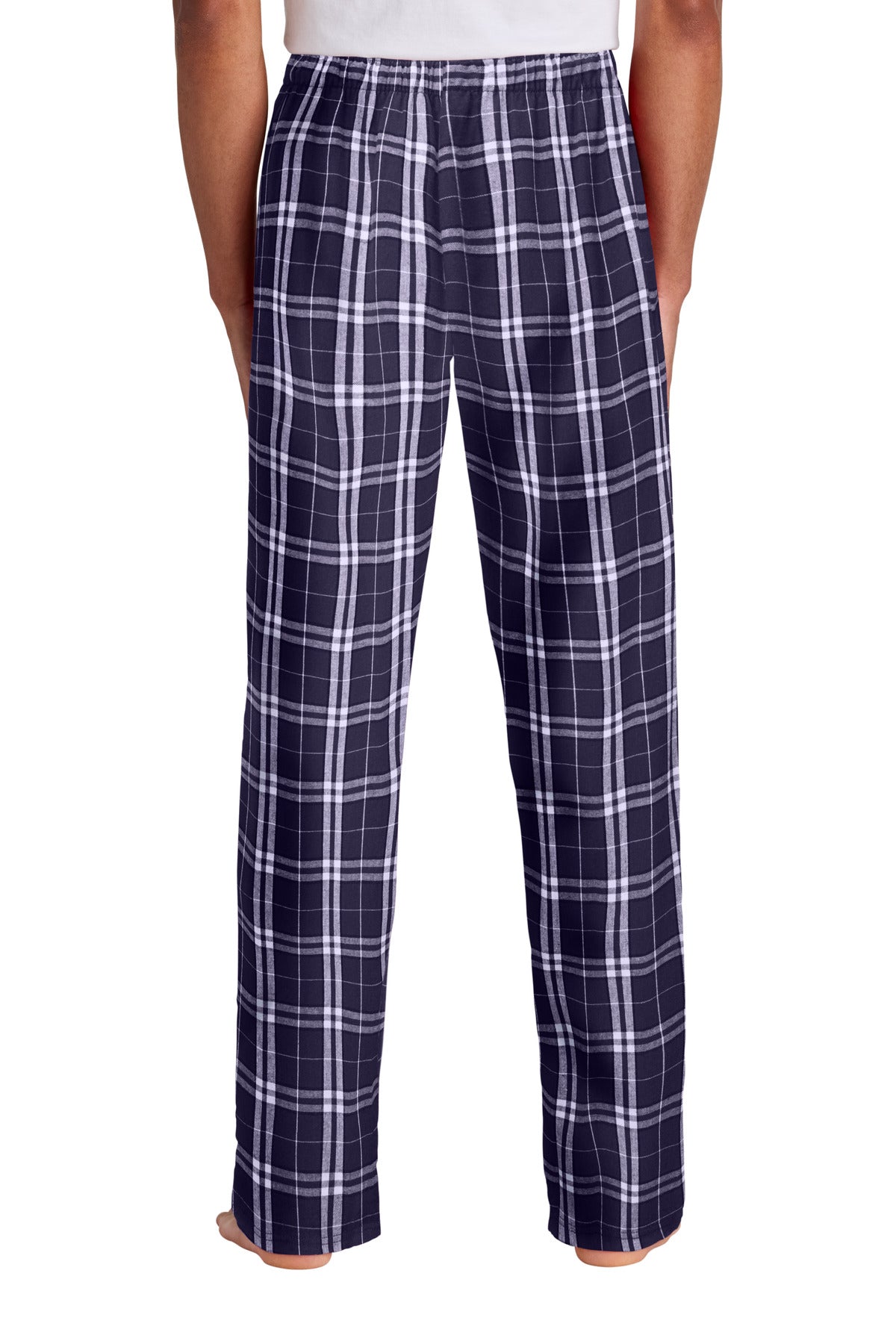 District Flannel Plaid Pant DT1800 Purple/ White
