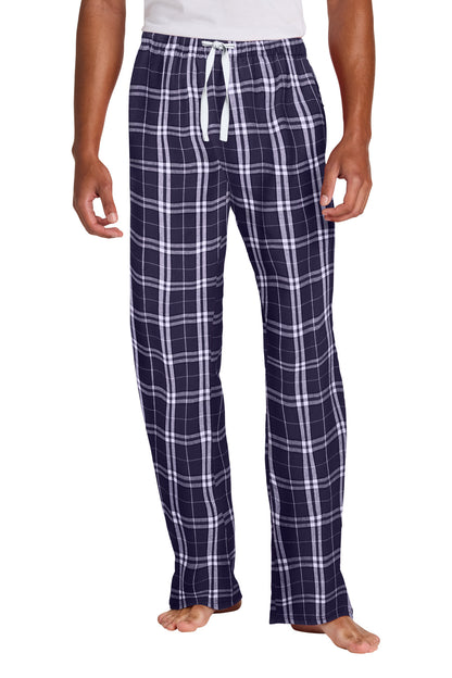 District Flannel Plaid Pant DT1800 Purple/ White