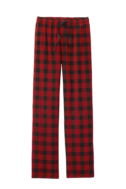 District Flannel Plaid Pant DT1800 Red/ Black Buffalo Check