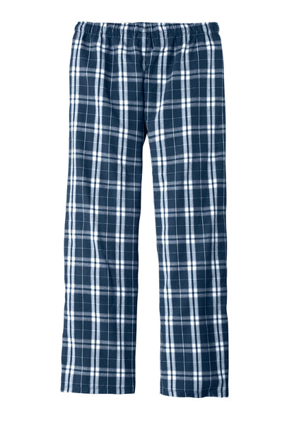 District Flannel Plaid Pant DT1800 True Navy