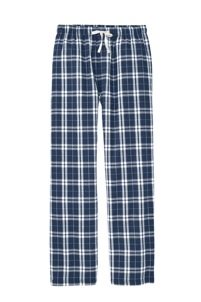 District Flannel Plaid Pant DT1800 True Navy