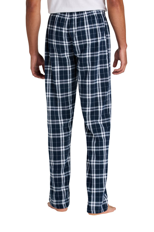 District Flannel Plaid Pant DT1800 True Navy
