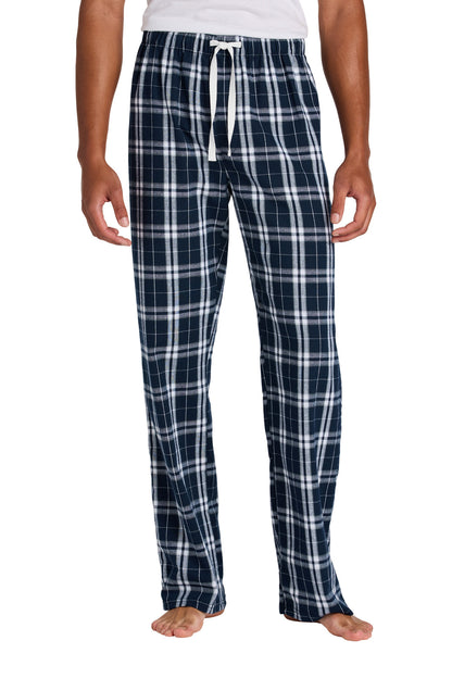 District Flannel Plaid Pant DT1800 True Navy
