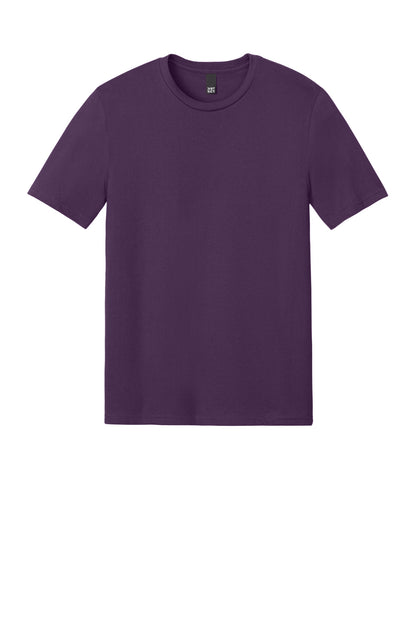 District Perfect Weight CVC Tee DT184 Blackberry
