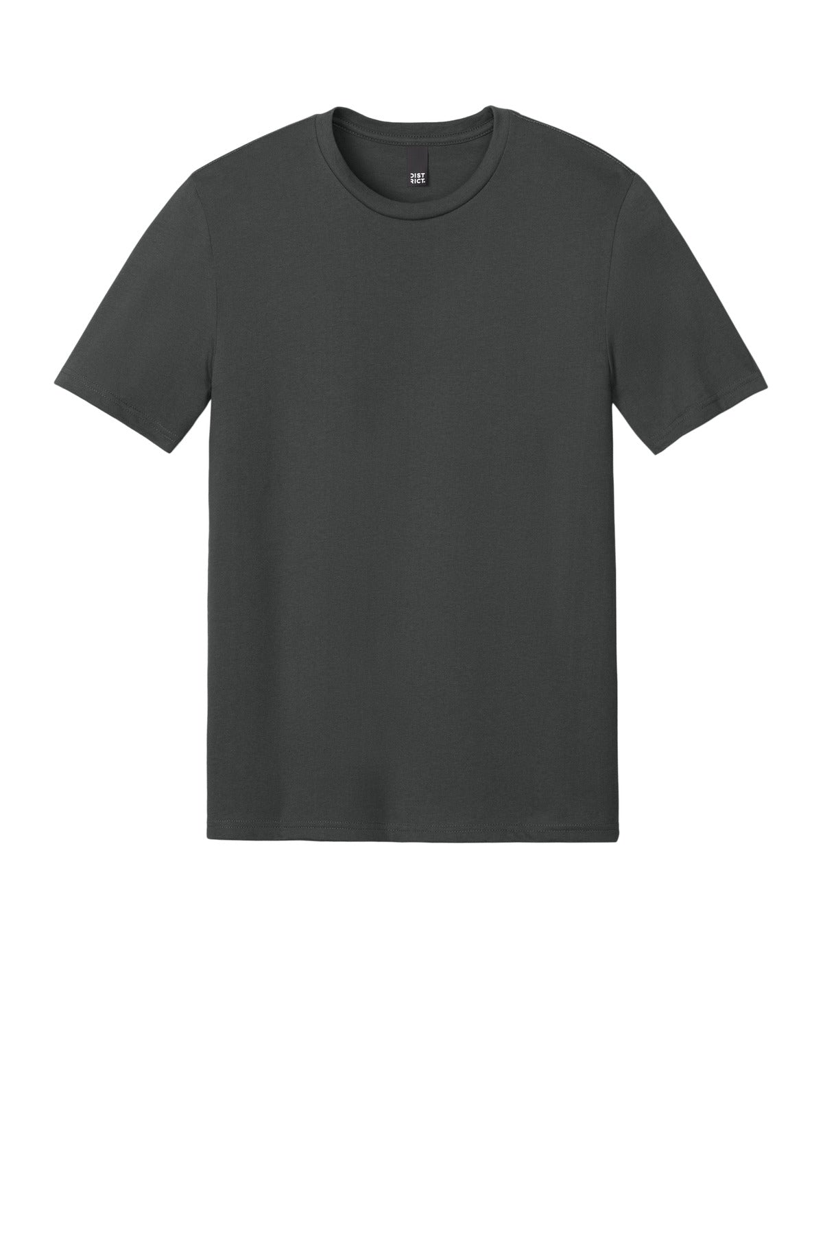 District Perfect Weight CVC Tee DT184 Charcoal