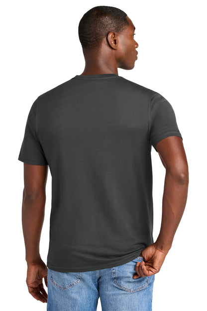 District Perfect Weight CVC Tee DT184 Charcoal