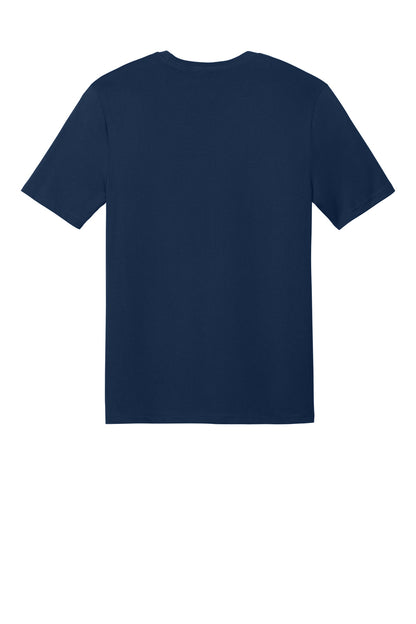 District Perfect Weight CVC Tee DT184 Dark Royal