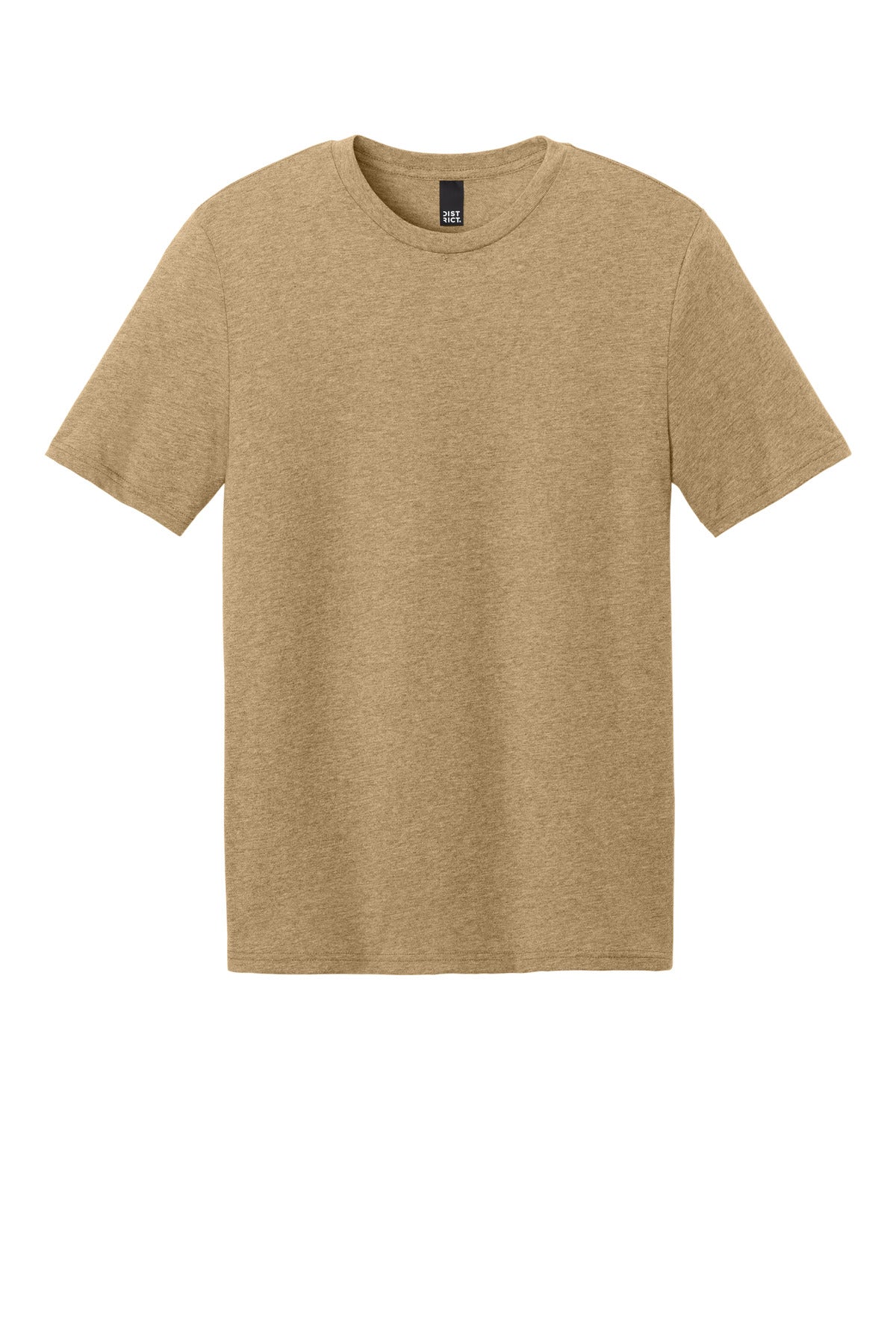 District Perfect Weight CVC Tee DT184 Dune Heather