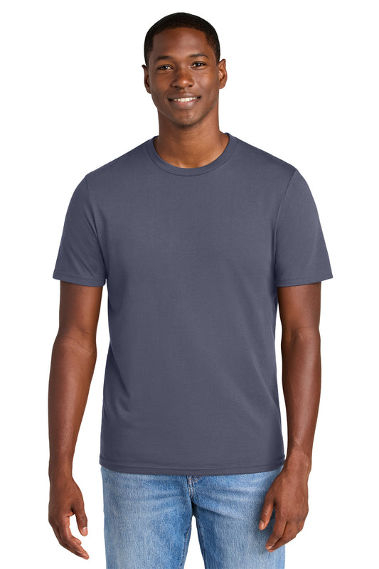 District Perfect Weight CVC Tee DT184 Elderberry