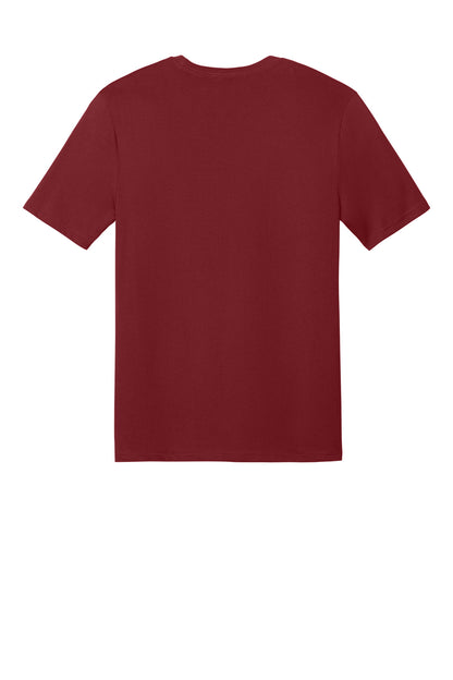 District Perfect Weight CVC Tee DT184 Garnet