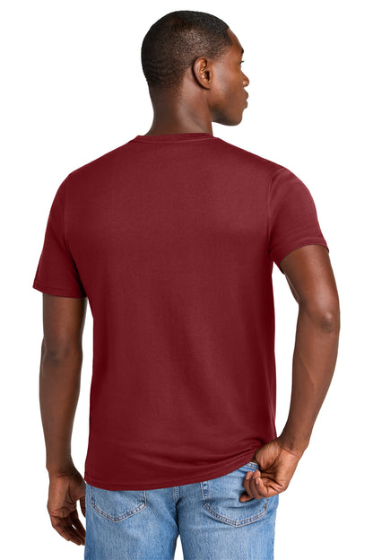 District Perfect Weight CVC Tee DT184 Garnet
