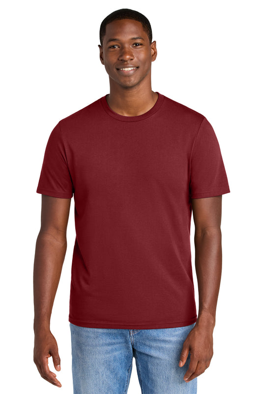 District Perfect Weight CVC Tee DT184 Garnet