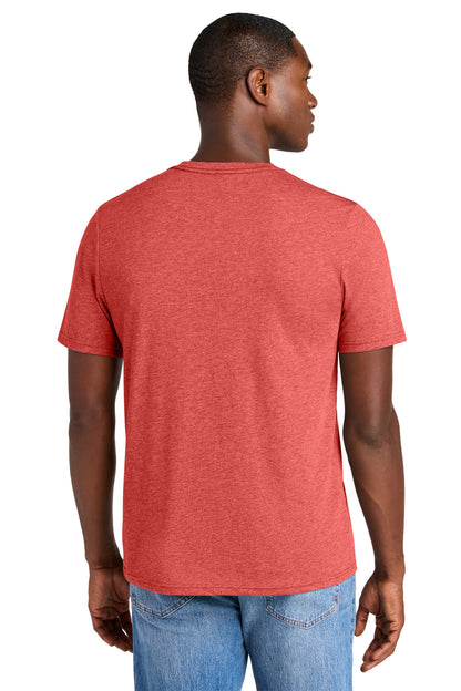 District Perfect Weight CVC Tee DT184 Geranium Heather
