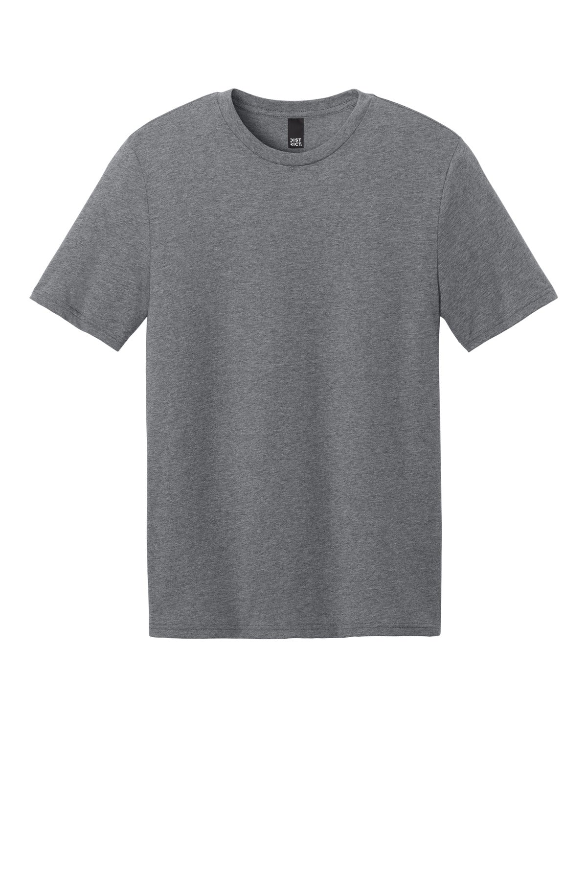District Perfect Weight CVC Tee DT184 Graphite Heather