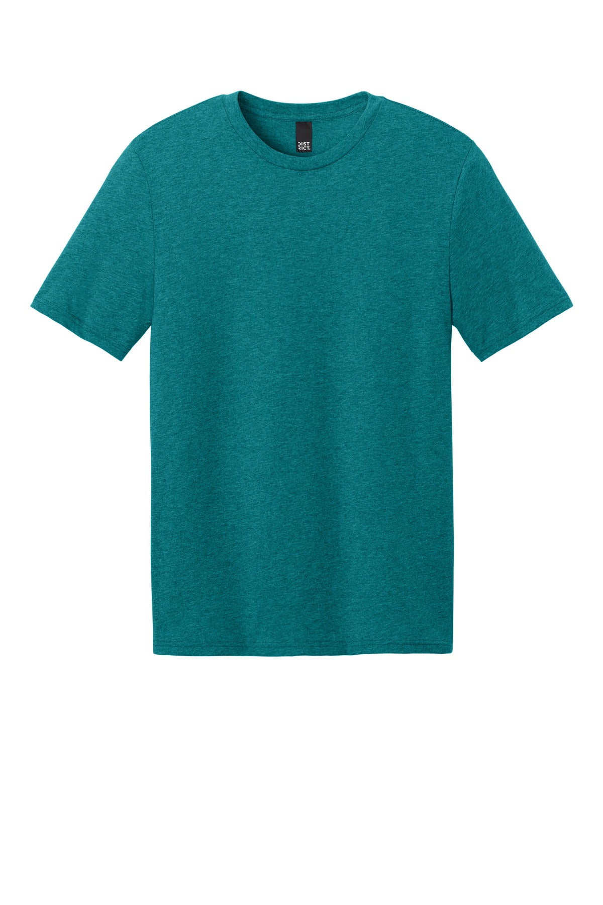 District Perfect Weight CVC Tee DT184 Heathered Teal