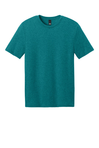 District Perfect Weight CVC Tee DT184 Heathered Teal
