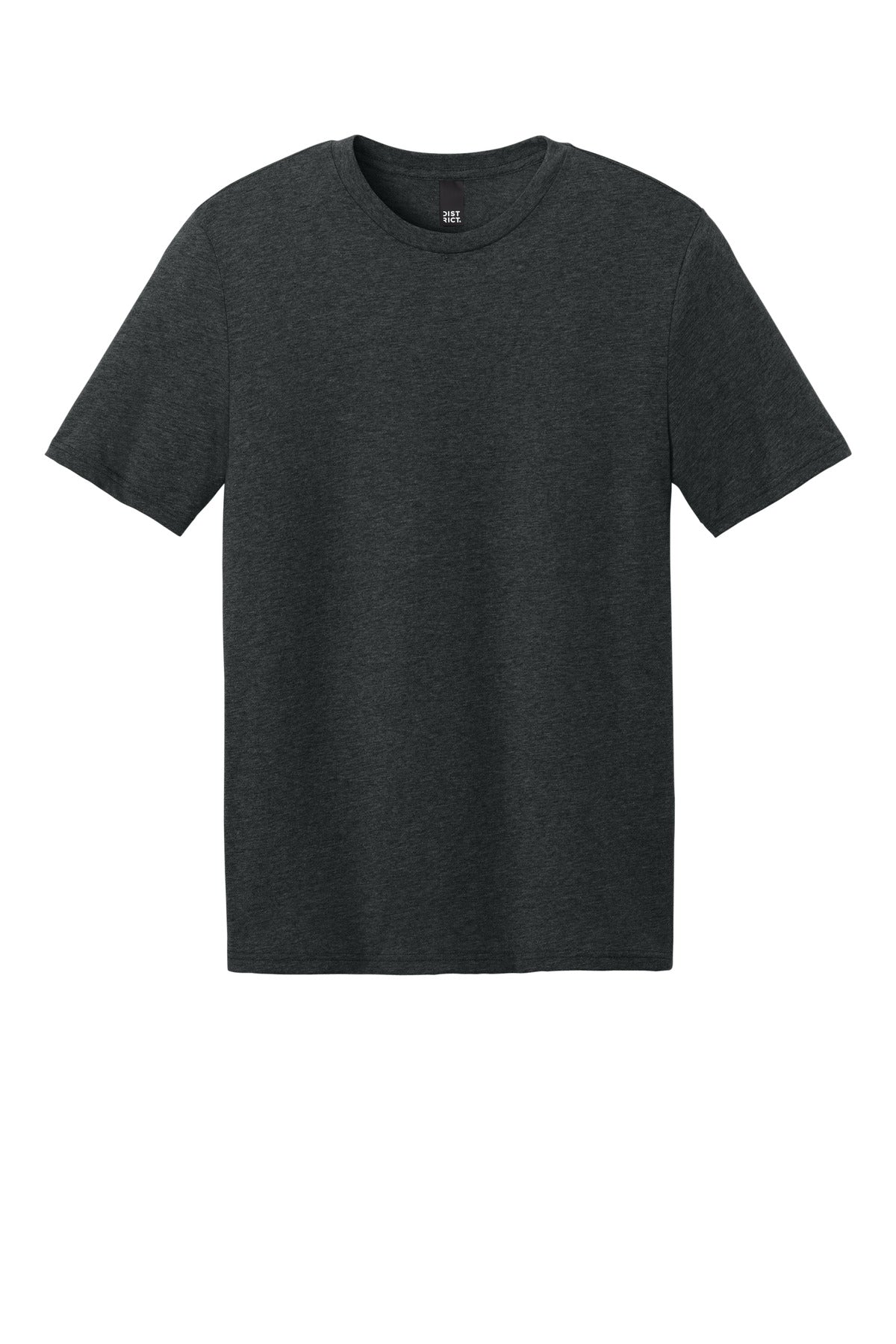 District Perfect Weight CVC Tee DT184 Jet Black Heather