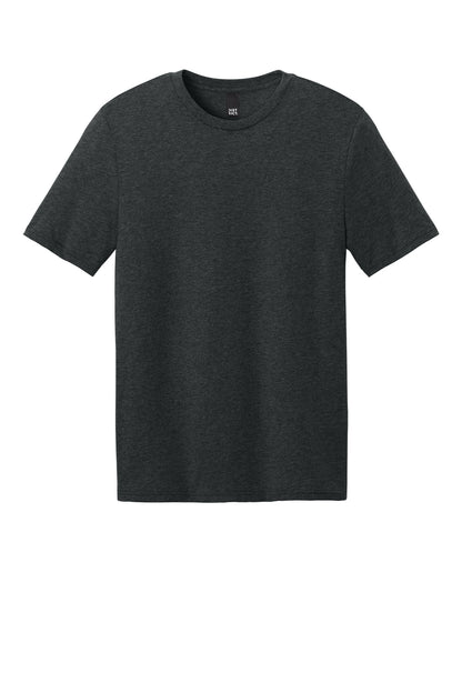 District Perfect Weight CVC Tee DT184 Jet Black Heather