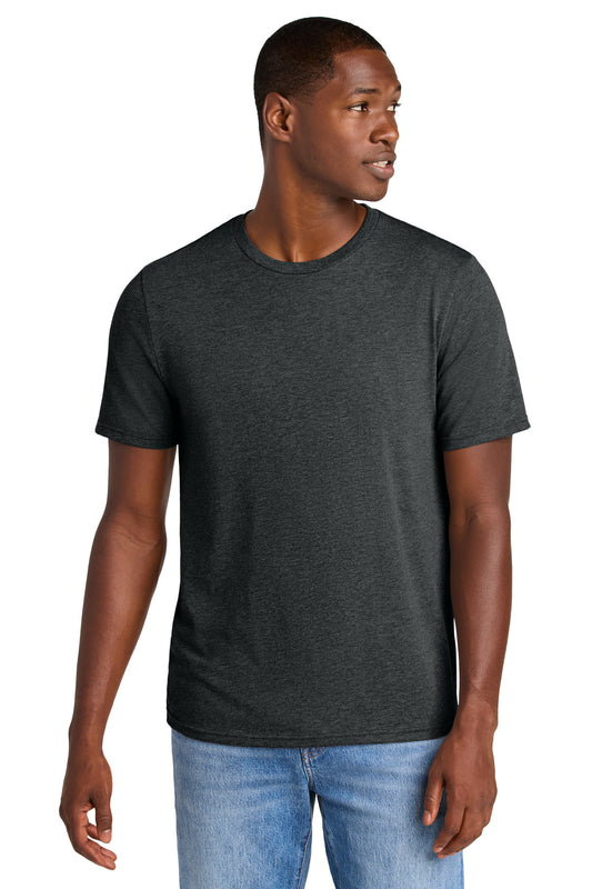 District Perfect Weight CVC Tee DT184 Jet Black Heather