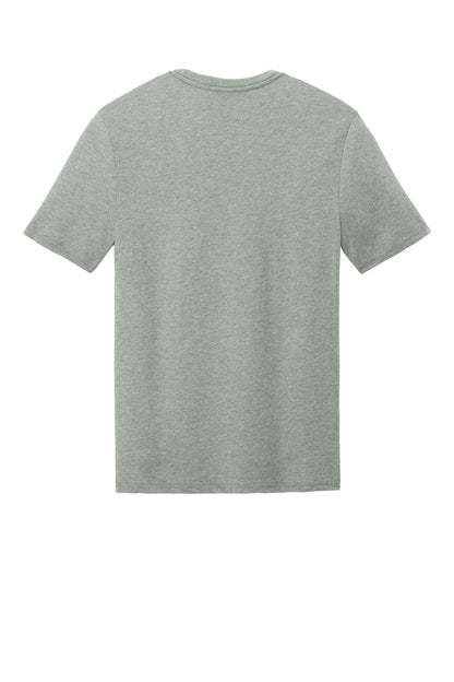 District Perfect Weight CVC Tee DT184 Light Heather Grey