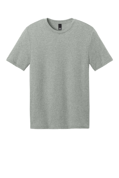 District Perfect Weight CVC Tee DT184 Light Heather Grey