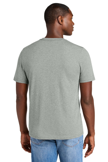 District Perfect Weight CVC Tee DT184 Light Heather Grey