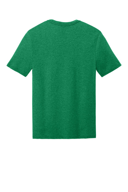 District Perfect Weight CVC Tee DT184 Meadow Green Heather