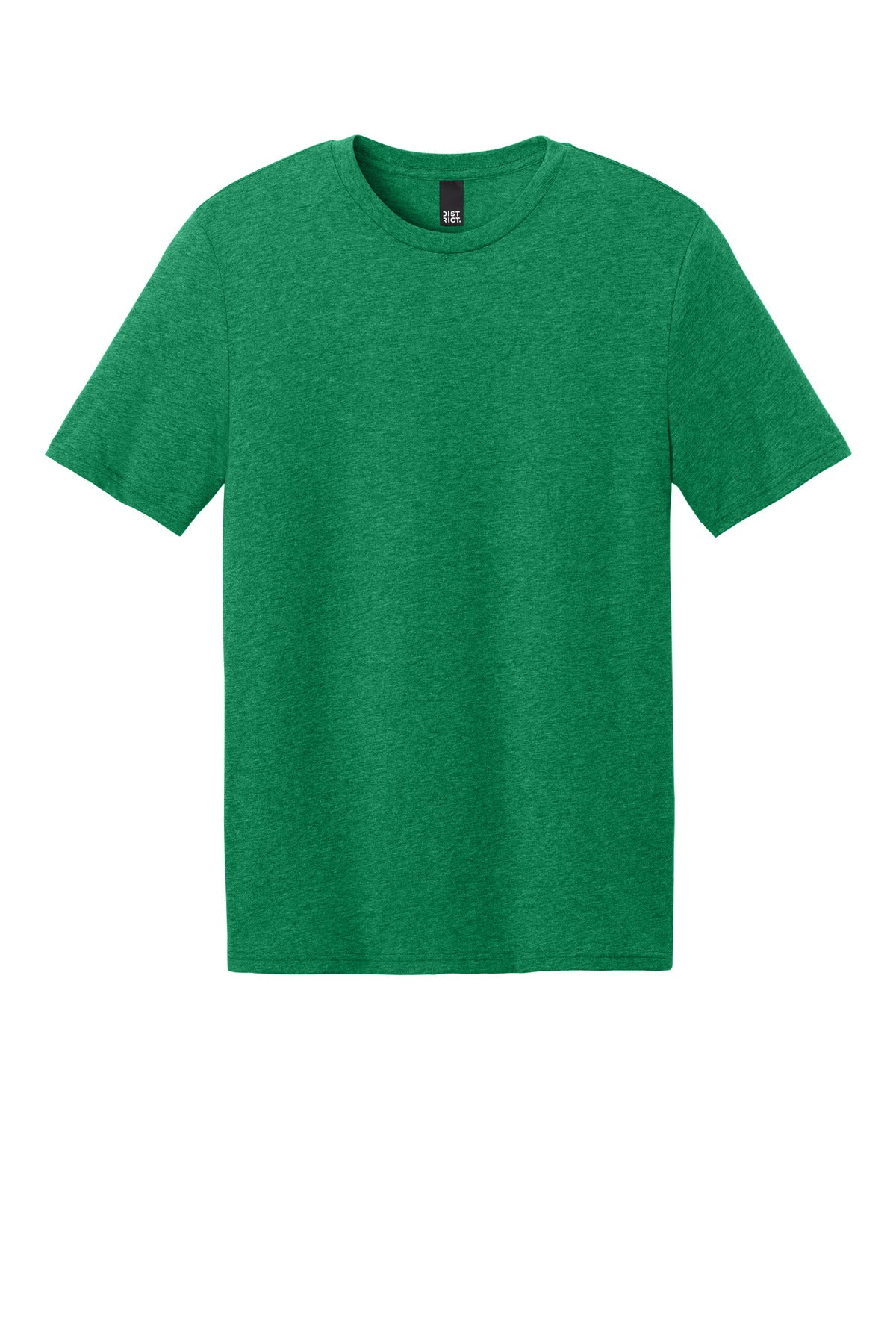 District Perfect Weight CVC Tee DT184 Meadow Green Heather