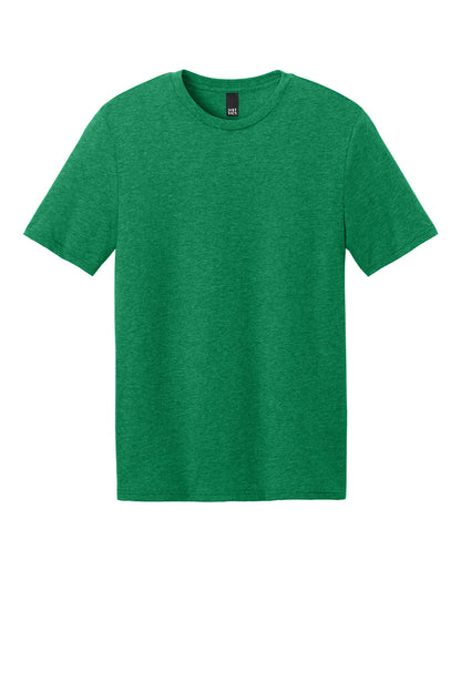 District Perfect Weight CVC Tee DT184 Meadow Green Heather