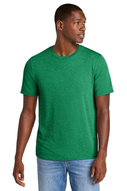 District Perfect Weight CVC Tee DT184 Meadow Green Heather