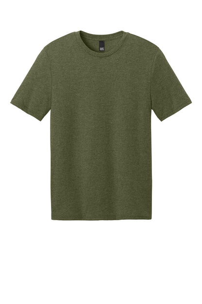District Perfect Weight CVC Tee DT184 Military Green Heather