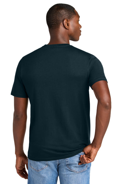 District Perfect Weight CVC Tee DT184 Navy Blue