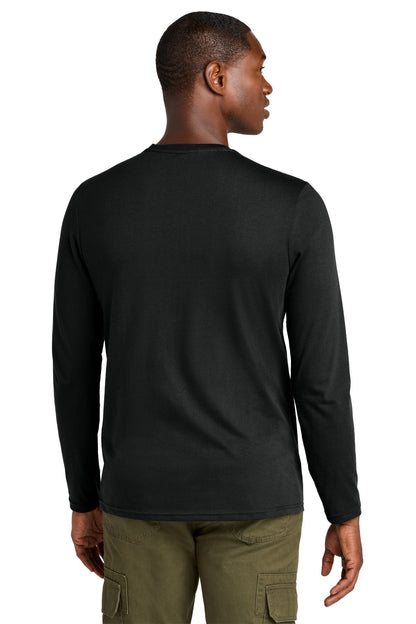District Perfect Weight CVC Long Sleeve Tee DT185 image 2