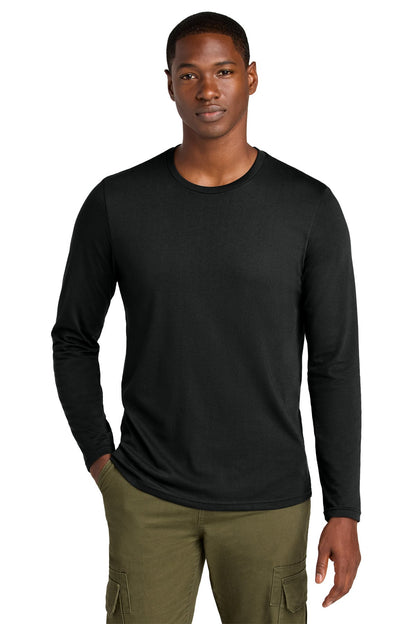 District Perfect Weight CVC Long Sleeve Tee DT185 image 1