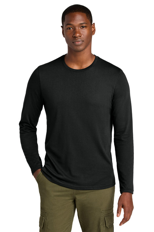 District Perfect Weight CVC Long Sleeve Tee DT185 image 1
