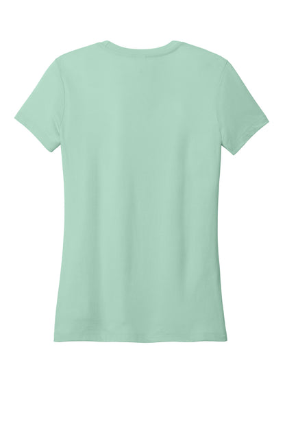 District Women's Perfect Weight CVC Tee DT188 Frosted Mint